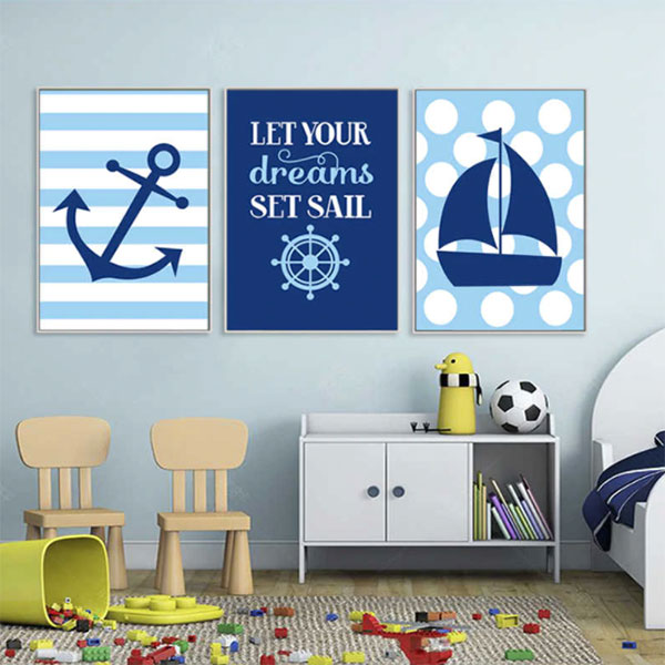 nautical boys bedroom decor