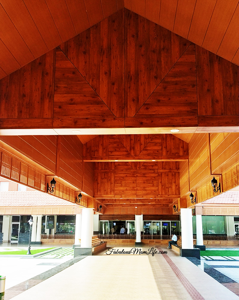 Wooden Beams and Ceiling at Kochi Airport