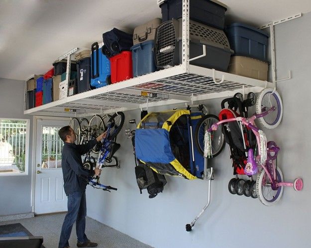 garage overhead storage ideas