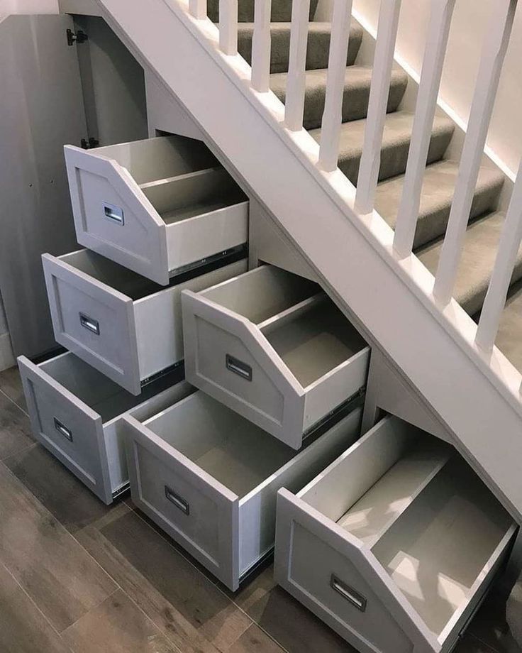 Storage In Your Stairs