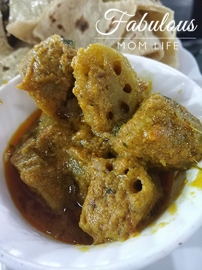 Lotus Stem Curry - Sindhi Lunch