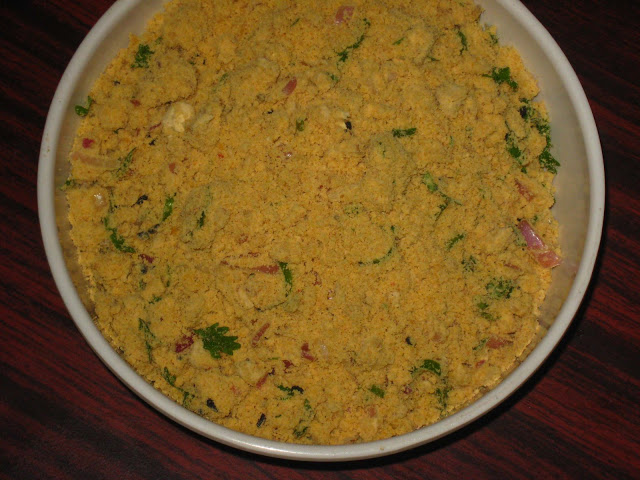 sattu paratha stuffing / filling