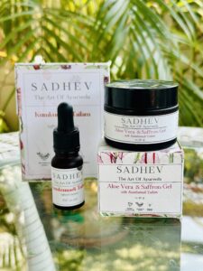 Nurturing Radiance with Sadhev's Luxurious Ayurvedic Skincare