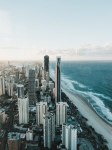 Panoramic View at Skypoint Observation Deck, Queensland, Gold Coast