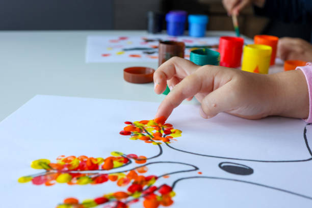 Sensory Art - Finger painting