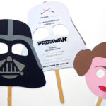 DIY Star Wars Mask Invitation