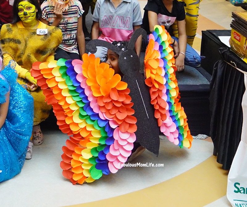 DIY Colorful Butterfly Fancy Dress Costume