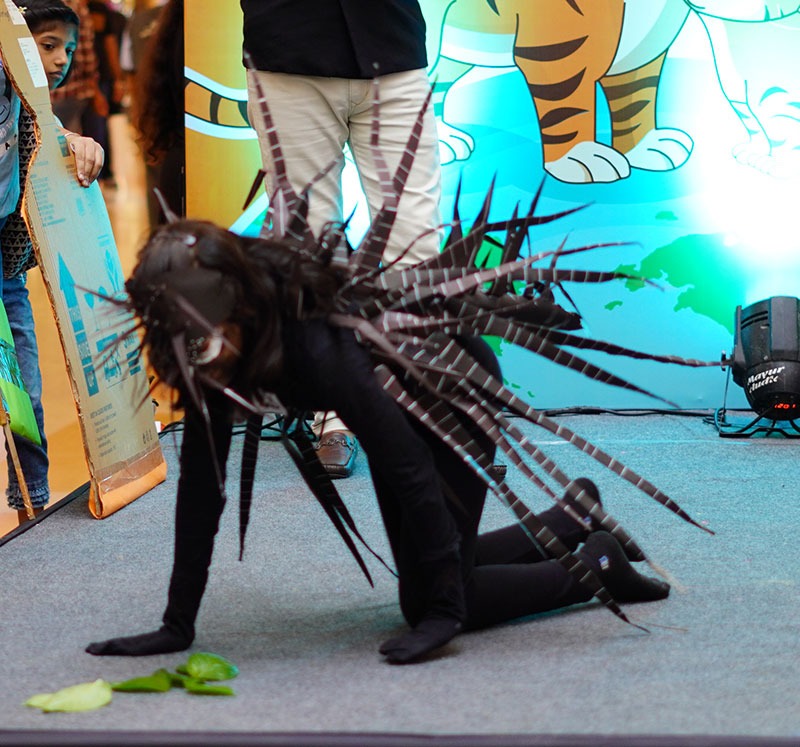 DIY Porcupine Costume for Halloween or Fancy Dress or Play