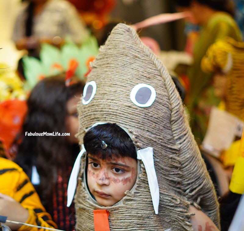 DIY Shark Fancy Dress Costume