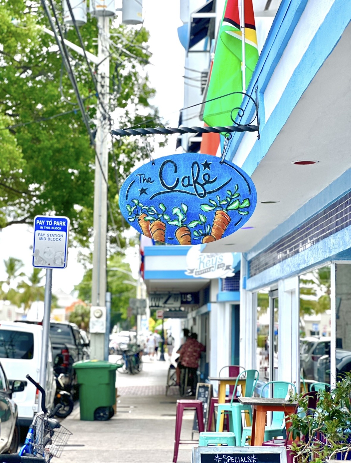 “The Cafe” - Vegan restaurant in Key West, Florida