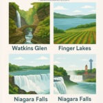 East Coast Bus Tour Day 2: Watkins Glen, Finger Lakes & Niagara Falls – Real Review (TakeTours / Mayi Tours)