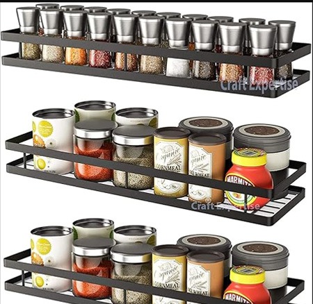 Wall-Mounted Shelves for Daily Essentials