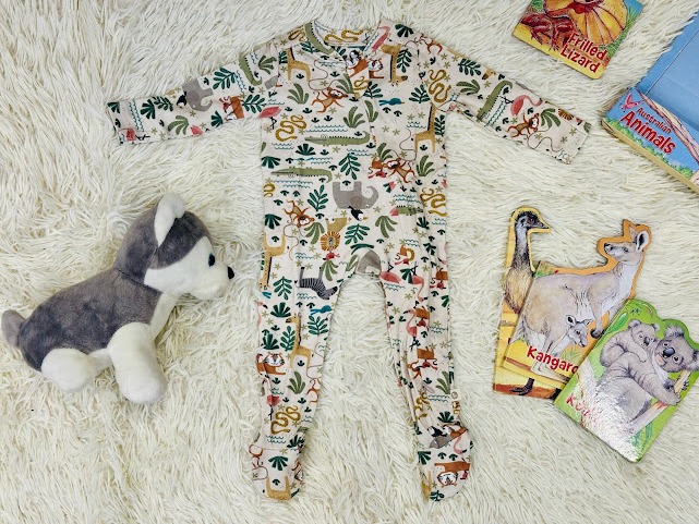 Bamboo Footed Sleepsuit by Cocoon Care