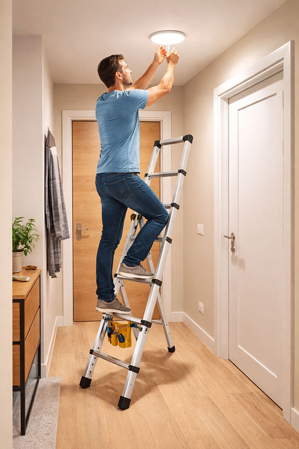 Which Telescopic Ladder Features Make Life Easier in Small Flats and Tiny Garages?