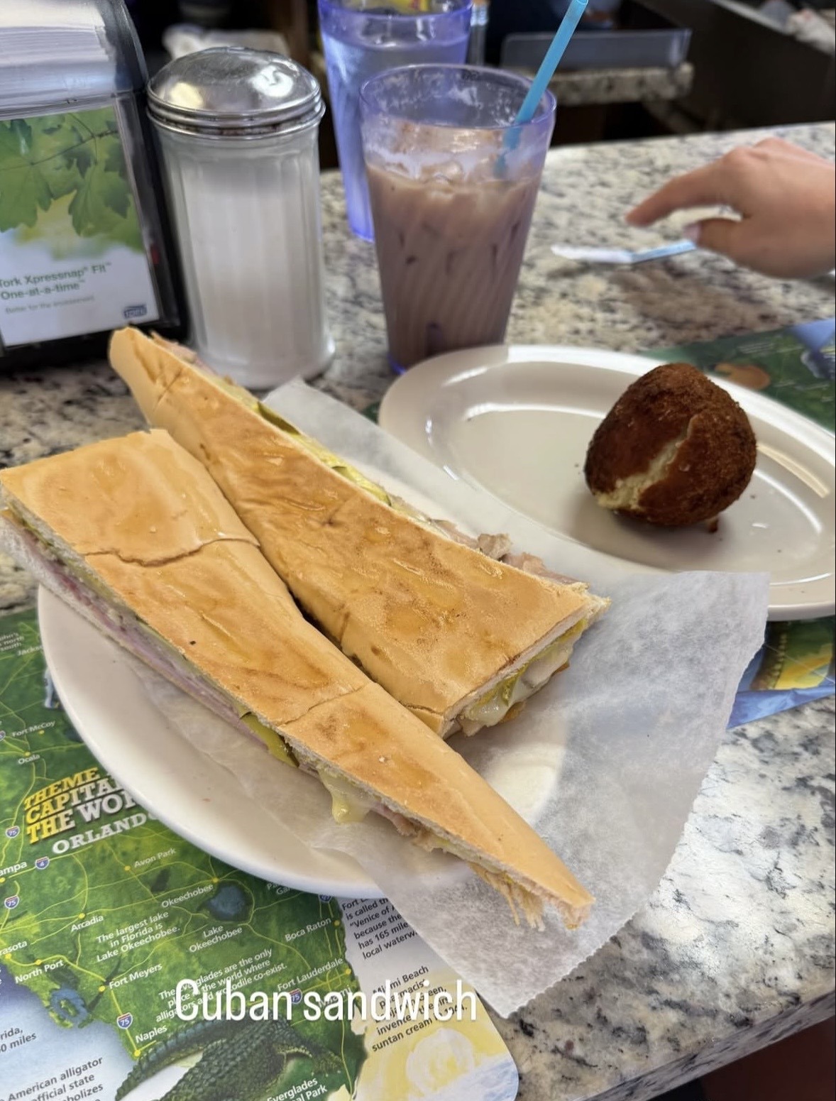 Cuban Sandwich at Puerto Sagua South Beach 