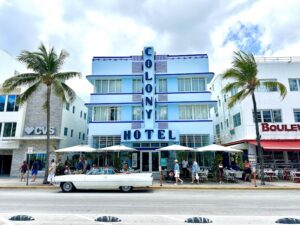 Colony Hotel - Ocean Drive, South Beach, Miami