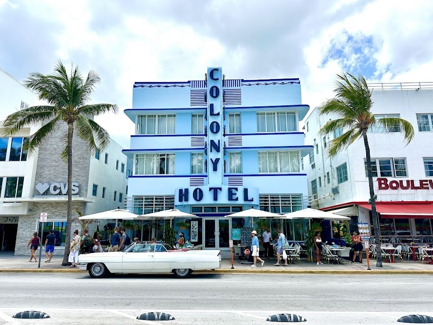 Colony Hotel - Ocean Drive, South Beach, Miami