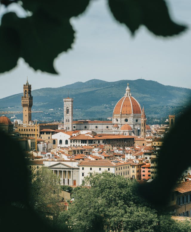 The magnificent Santa Maria del Fiore Cathedral in Florence
