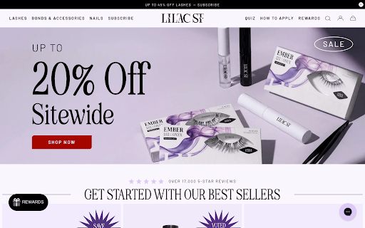 1. Lilac St. - Best for DIY Beauty Enthusiasts and Affordable Eyelash Extensions