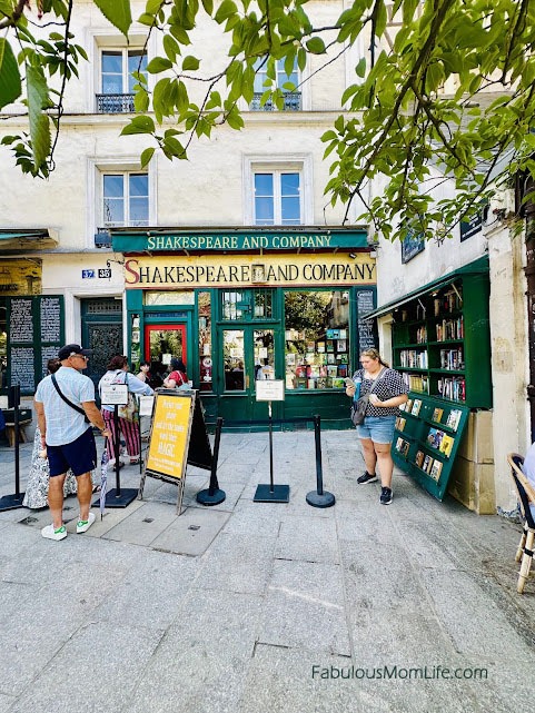Shakespeare and Company - Iconic English book store in Paris, France