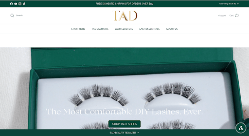 TAD Beauty - Best for DIY Lash Extensions and At-Home Beauty Products