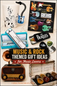 Music & Rock Themed Gift Ideas for Music Lovers