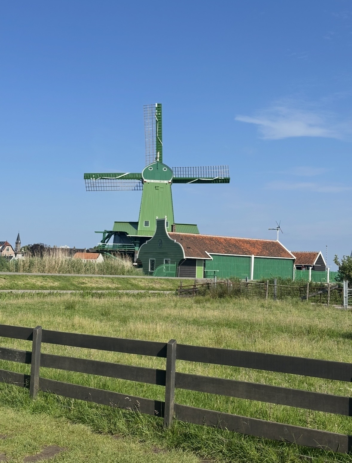 Zaanse Schans Vintage Windmills