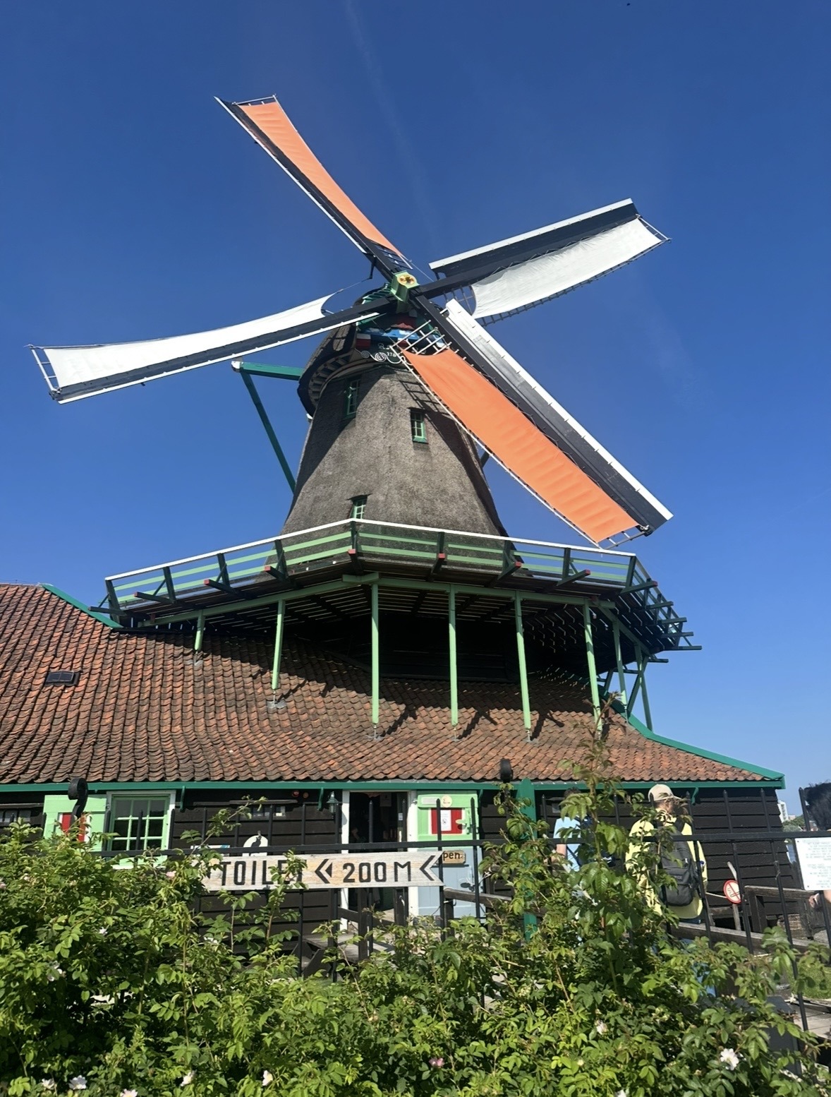 Zaanse Schans Vintage Windmills