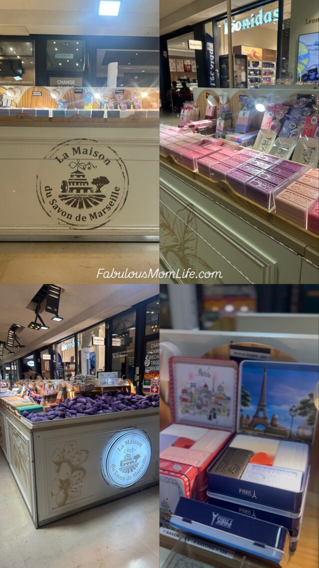 Shopping for Lavender bags and Marseille soaps in Paris 