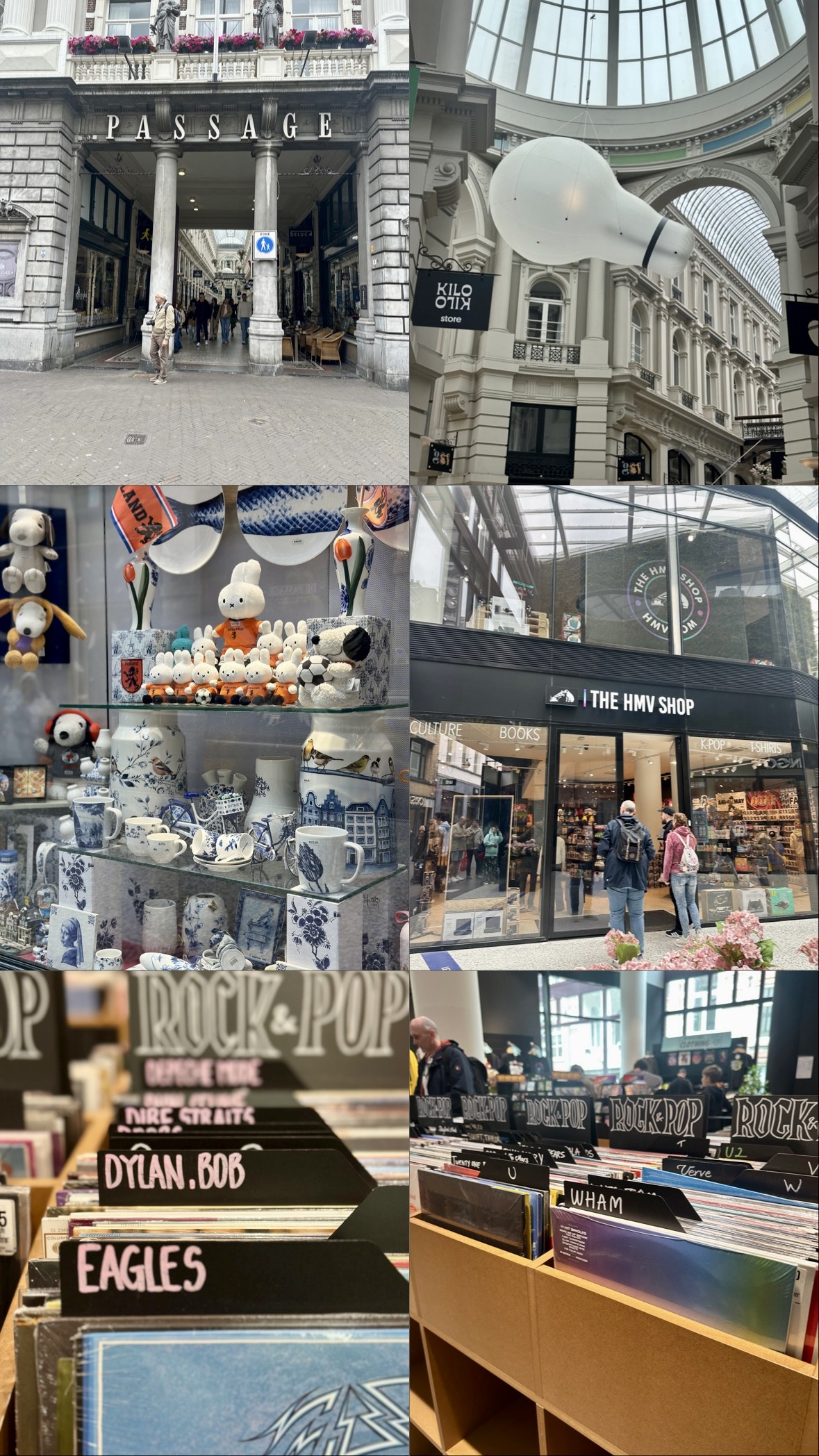 De Passage and HMV shop in Den Haag