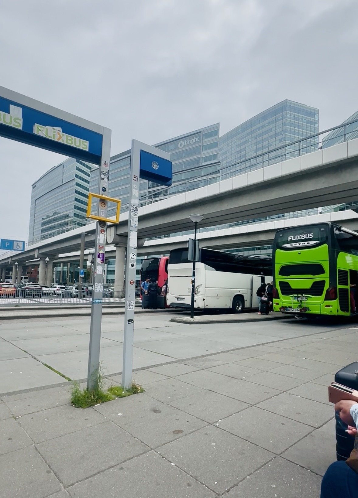 Flixbus Stop at Sloterdijk, Netherlands
