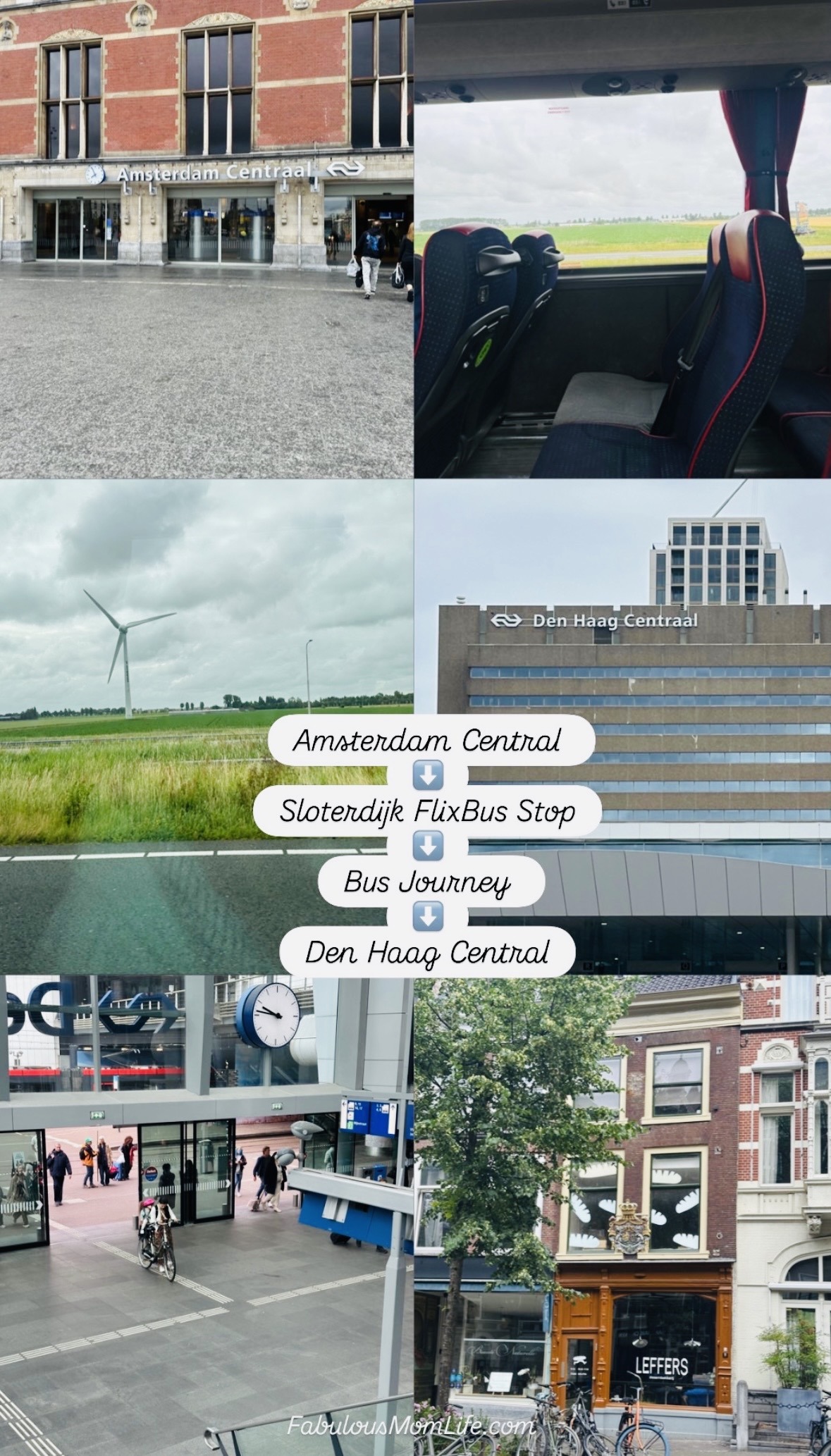 Amsterdam to The Hague by bus