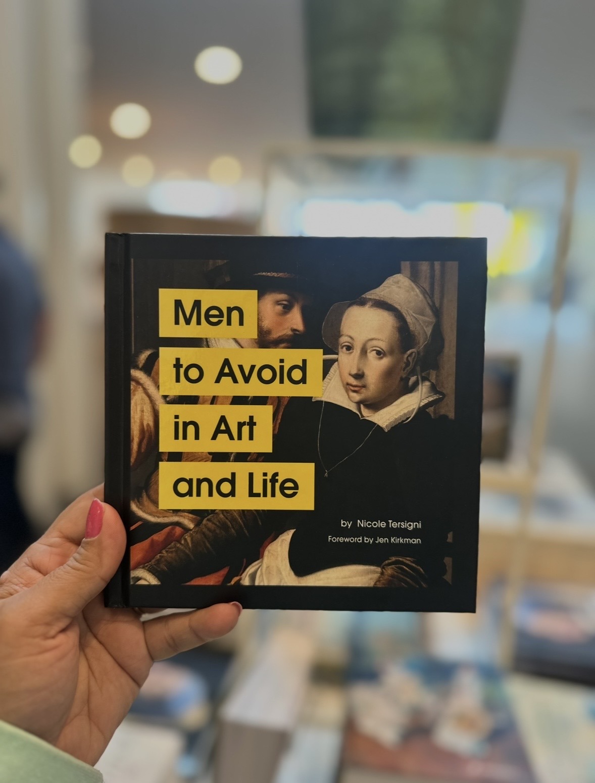 Men To Avoid in Art and Life - book in the Mauritshuis museum shop