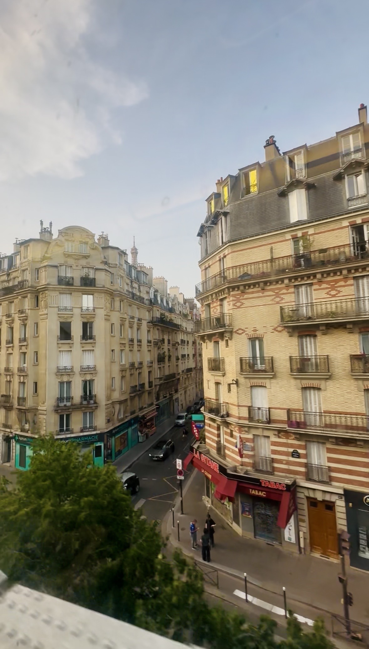 View from Paris Metro Line 6