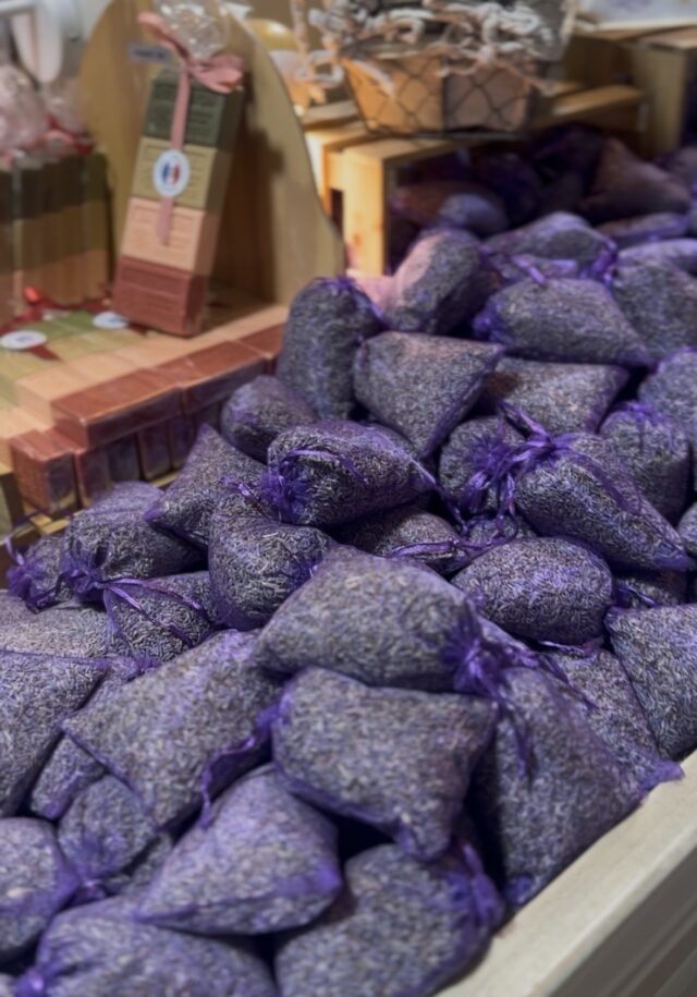 Organza dried lavender bags - French gifts and souvenirs 