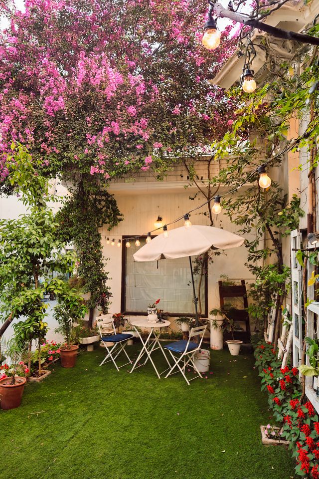 low maintenance family garden