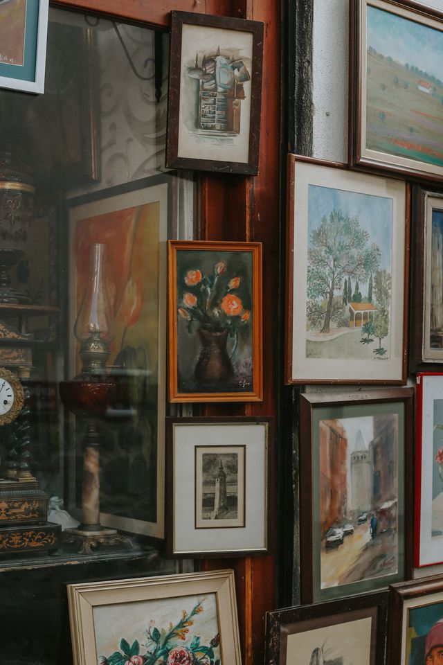 classic linen lined frame