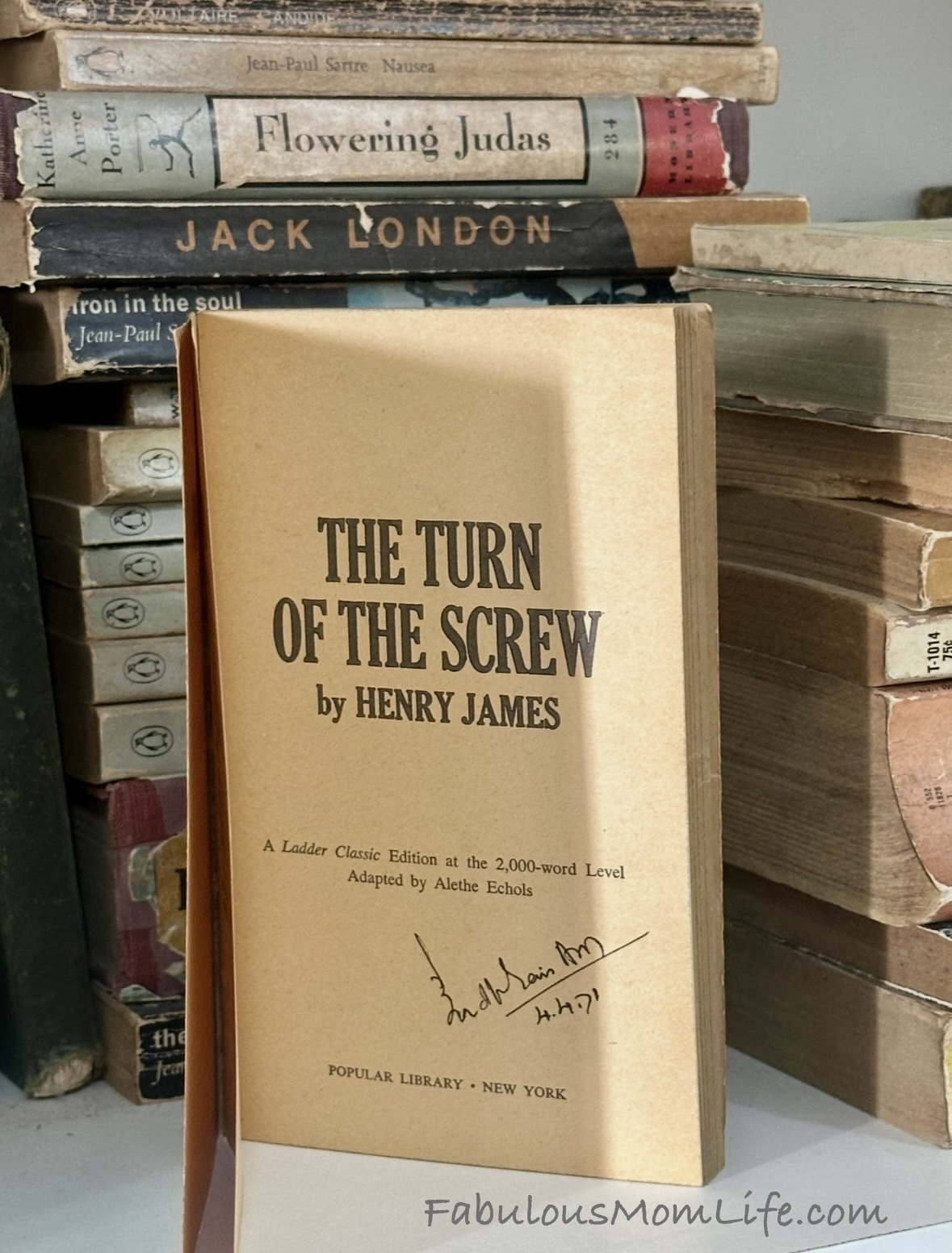 The Turn of the Screw by Henry James - A Ladder Classic Edition at the 2,000-word Level / Adapted by Alethe Echols