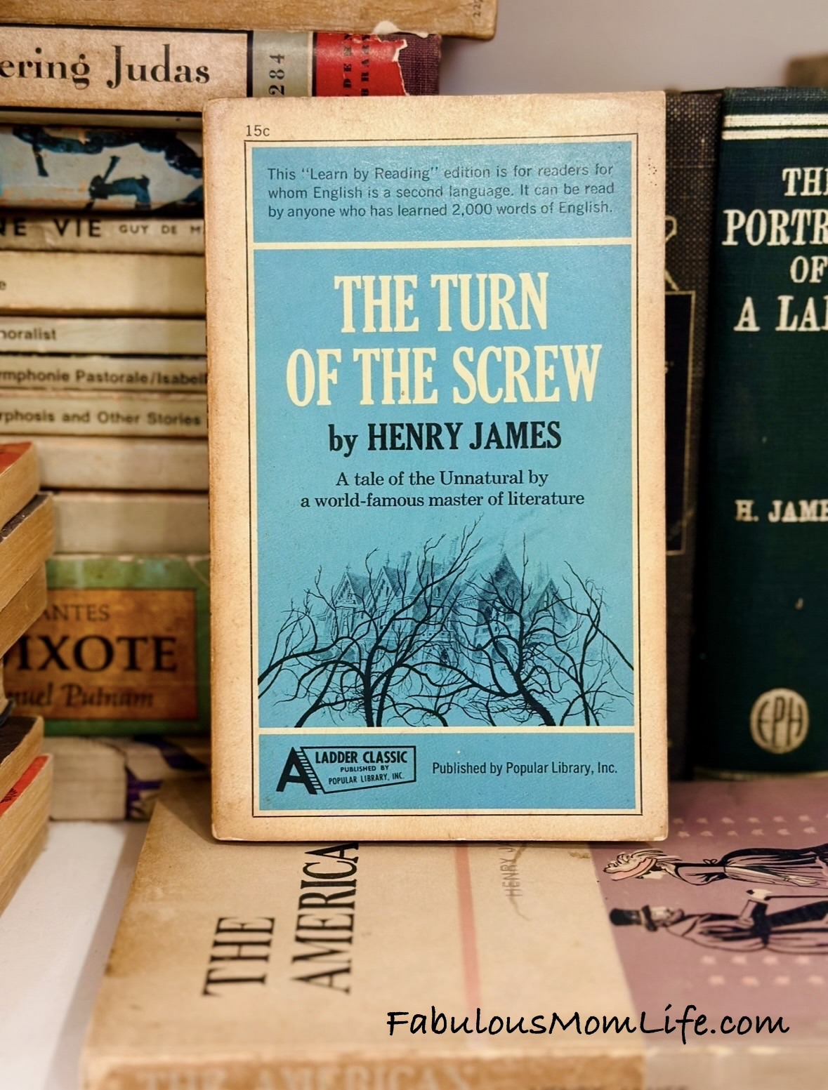 The Turn of the Screw by Henry James - Rare Ladder Classics Edition by Popular Library